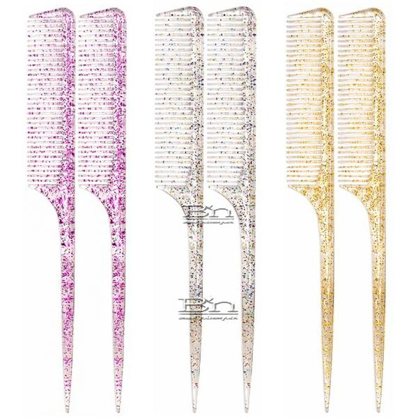 Glitter Bone Tail Styling Comb (set)