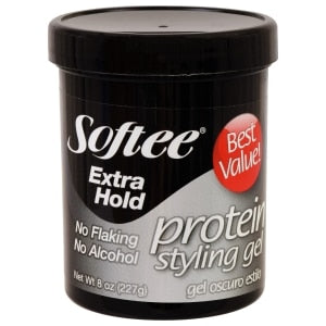 Softee Extra Hold Protein Styling Gel 8 oz.