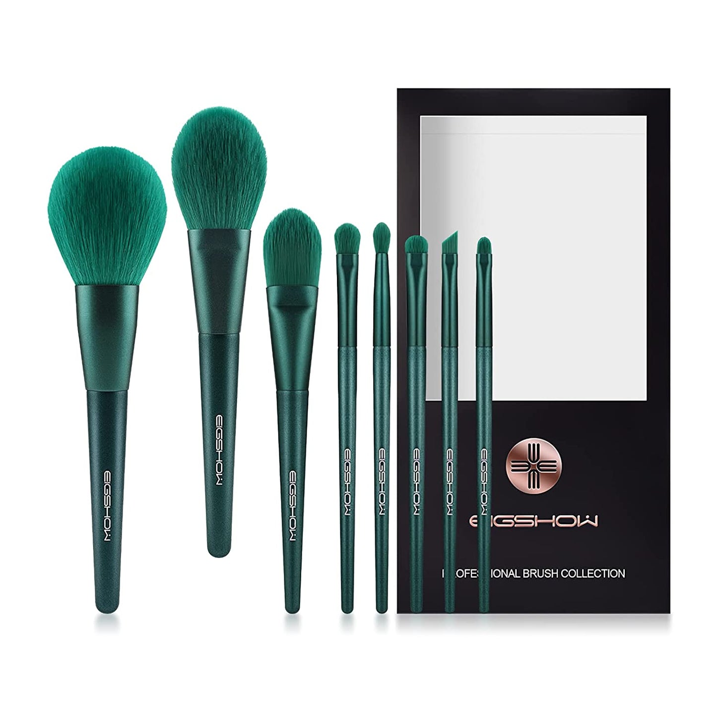 JADE SERIES-8PCS MAKEUP BRUSH KIT